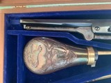 COLT NAVY 1851, 2ND GENERATION, 36 CAL. PERCUSSION, NEW IN THE DISPLAY CASE WITH POWDER MEASURE & ACCS. - 2 of 5