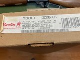 MARLIN 336TS, 30-30 CAL., JM STAMPED, 18” BARREL, NEW IN THE BOX WITH OWNERS MANUAL - 5 of 5