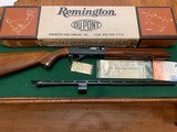 REMINGTON 1100, 410 GA., 25” MOD., VENT RIB, NEW UNFIRED 100% COND. IN THE DUPONT BOX WITH OWNERS MANUAL ETC. - 1 of 5