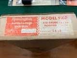 REMINGTON 1100, 410 GA., 25” MOD., VENT RIB, NEW UNFIRED 100% COND. IN THE DUPONT BOX WITH OWNERS MANUAL ETC. - 5 of 5