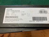 BROWNING CITORI HUNTER 410 GA., 28” INVECTOR, NEW UNFIRED 100% COND. IN THE BOX WITH CHOKE TUBES & WRENCH, OWNERS MANUAL ETC. - 5 of 5
