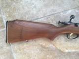 MARLIN 101, 22 LR. (FACTORY YOUTH) SINGLE SHOT, BEAUTIFUL WALNUT STOCK WITH WHITE OUTLINES, GOLD TRIGGER, MICRO GROOVE BARREL, LIKE NEW - 3 of 7
