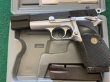 BROWNING HI-POWER 9MM, PRACTICAL 2 TONE, AS NEW IN THE BOX WITH OWNERS MANUAL - 2 of 5