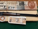 WINCHESTER 94 TEXAS RANGER COMMEMORATIVE 30-30 CAL. CARBINE 20” BARREL, NEW UNFIRED 100% COND. IN THE BOX - 2 of 5