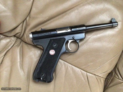 RUGER MARK II, 22LR., (50TH COMMERATIVE 1949 TO 1999) 4 3/4” BARREL, NEW UNFIRED IN THE BOX WITH OWNERS MANUAL ETC. - Image 3 of 5