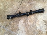 TASCO VARIABLE 3X-9X-32, DUPLEX RETICLE, 1” TUBE, COMES WITH RINGS
INSTALLED - 3 of 3