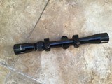 TASCO VARIABLE 3X-9X-32, DUPLEX RETICLE, 1” TUBE, COMES WITH RINGS
INSTALLED - 2 of 3