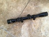 TASCO VARIABLE 3X-9X-32, DUPLEX RETICLE, 1” TUBE, COMES WITH RINGS
INSTALLED