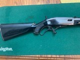 REMINGTON NYLON 76, CHROME LEVER ACTION, ONE OF THE HARDEST TO FIND OF THE REMINGTON NYLON RIFLES, AND IT IS COLLECTOR QUALITY - 1 of 4
