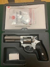 RUGER SP101, 32 H&R MAGNUM, 4” STAINLESS, LIKE NEW IN THE BOX WITH OWNERS MANUAL - 1 of 5