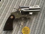 COLT PYTHON 2 1/2” BRIGHT NICKEL, MFG. 1968, NO TURN LINE, NEW IN THE BOX, COMES WITH OWNERS MANUAL, HANG TAG, COLT LETTER, ETC. - 3 of 6