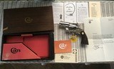 COLT PYTHON 2 1/2” BRIGHT NICKEL, MFG. 1968, NO TURN LINE, NEW IN THE BOX, COMES WITH OWNERS MANUAL, HANG TAG, COLT LETTER, ETC.