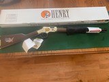 HENRY GOLDEN BOY 22 LR. “COAL MINERS TRIBUTE” OCTAGON BARREL, 22 LR. NEW IN THE BOX