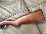 MARLIN 60-W, 22LR. SEMI-AUTOMATIC, TUBE FEED, GOLD TRIGGER, 99% COND. - 3 of 8