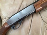 REMINGTON 1187 SKEET GRADE,12 GA. LEFT HAND, 26” REM CHOKE, BEAUTIFUL FANCY WALNUT, HIGH COND IN THE BOX WITH CHOKE TUBES - 5 of 11