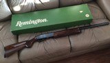 REMINGTON 1187 SKEET GRADE,12 GA. LEFT HAND, 26” REM CHOKE, BEAUTIFUL FANCY WALNUT, HIGH COND IN THE BOX WITH CHOKE TUBES - 1 of 11