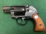 COLT AGENT 38 SPC., 2” BARREL WILL HAMMER SHROUD 99% COND. - 2 of 5