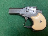 HIGH STANDARD DERRINGER 22 MAGNUM WITH HOLSTER - 2 of 3