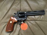 SOLD——-COLT BOA 357 MAGNUM, 6” NEW IN THE BOX, WITH OWNERS MANUAL, COLT LETTER, HANG TAG, ETC. - 4 of 5