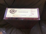 COLT DIAMONDBACK 38 SPC., 4” BRIGHT NICKEL, MFG.. 1976, NEW UNFIRED, 100% COND. IN THE BOX WITH OWNERS MANUAL, HANG TAG, COLT LETTER, ETC. - 6 of 6
