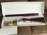 RUGER RED LABEL 50TH ANNIVERSARY 28 GA., 26” BARRELS, VERY FANCY BURL WALNUT WOOD, VERY HIGH COND. IN THE BOX WITH 5 CHOKE TUBES & WRENCH - 7 of 8