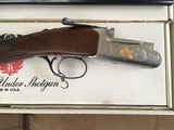 RUGER RED LABEL 50TH ANNIVERSARY 28 GA., 26” BARRELS, VERY FANCY BURL WALNUT WOOD, VERY HIGH COND. IN THE BOX WITH 5 CHOKE TUBES & WRENCH - 4 of 8