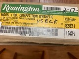REMINGTON 1100, 12 GA., COMPETITION SYNTHETIC CARBON FIBER ADJUSTABLE, 30” BARREL, 5 CHOKE TUBES, NEW IN THE BOX - 5 of 5