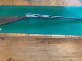 MARLIN 25-S, PUMP, 22 SHORT, ALSO SHOOTS CB CAPS, 23” BARREL, MFG. 1909 TO 1910, FINE WORKING COND. - 1 of 5