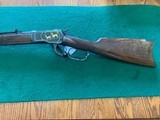 WINCHESTER 1892 HIGH GRADE, 45 LC. CAL. 24” BARREL, 1000 MFG. IN 1997, HIGH COND. - 2 of 5