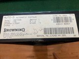 SOLD——BROWNING A-5, JAP SWEET-16, 26” INVECTOR, NEW UNFIRED IN THE BOX, WITH CHOKE TUUBES & OWNERS MANUAL - 5 of 5