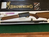 SOLD——BROWNING A-5, JAP SWEET-16, 26” INVECTOR, NEW UNFIRED IN THE BOX, WITH CHOKE TUUBES & OWNERS MANUAL - 1 of 5