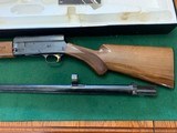 SOLD——BROWNING A-5, JAP SWEET-16, 26” INVECTOR, NEW UNFIRED IN THE BOX, WITH CHOKE TUUBES & OWNERS MANUAL - 2 of 5