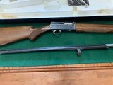 SOLD——BROWNING A-5, JAP SWEET-16, 26” INVECTOR, NEW UNFIRED IN THE BOX, WITH CHOKE TUUBES & OWNERS MANUAL - 3 of 5