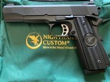 NIGHTHAWK GRP, 45 ACP NEW UNFIRED IN THE CASE WITH TOOLS, OWNERS MANUAL, ETC. - 2 of 5