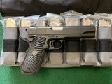 SOLD —-WILSON COMBAT TACTICAL SUPERGRADE 45 ACP., NEW IN THE CASE WIITHOWNERS MANUAL & 7 MAGS. - 2 of 5