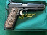 NiIGHTHAWK WAR HAWK 45 ACP. NEW UNFIRED IN THE CASE WITH OWNERS MANUAL ETC. - 5 of 5