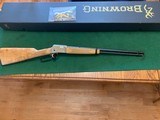 BROWNING BL GRADE 2, 22 LR., MAPLE STOCK, NEW UNFIRED IN THE BOX - 1 of 5