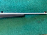 RUGER 77, 44 MAGNUM, STAINLESS ALL WEATHER, WITH RINGS, VERY HIGH COND. - 5 of 5