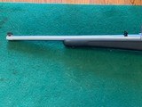 RUGER 77, 44 MAGNUM, STAINLESS ALL WEATHER, WITH RINGS, VERY HIGH COND. - 4 of 5