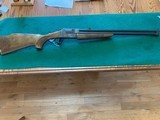 SAVAGE 24V, 222 CAL. OVER 20 GA. DELUXE MODEL WITH CASE COLOR RECEIVER, CHECKERED, WHITE OUTLINE, CHECKERED, FANCY WALNUT WALNUT WITH LOTS OF BURL