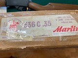 MARLIN 336, 35 REMINGTON CAL., 20” BARREL, MFG. 1974, VERY HIGH COND. IN THE BOX - 5 of 5