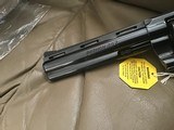 COLT PYTHON 357 MAGNUM, 6” BLUE, MFG. 1980, NEW UNFIRED IN THE BOX WITH OWNERS MANUAL, HANG TAG, COLT LETTER, ETC. - 5 of 6