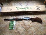 REMINGTON 572 BDL DELUXE, 22 LR., HIGH GLOSS WALNUT WOOD, AS NEW IN THE BOX WITH OWNERS MANUAL - 1 of 11