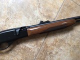 SOLD——REMINGTON 552 SPEEDMASTER BDL DELUXE, 22 LR. HIGH GLOSS WALNUT WOOD, AS NEW IN THE BOX - 5 of 12