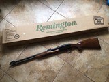 SOLD——REMINGTON 552 SPEEDMASTER BDL DELUXE, 22 LR. HIGH GLOSS WALNUT WOOD, AS NEW IN THE BOX - 1 of 12