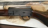 BELGIUM BROWNING A-5 SWEET-16, MFG. 1962, 26” IMPROVED CYLINDER VENT RIB, ROUNND KNOB, NEW UNFIRED IN THE BOX WITH OWNERS MANUAL IN THE BLACK ENVELOPE - 4 of 8