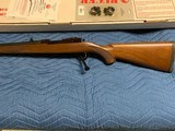 RUGER 77/44, 44 MAGNUM, WALNUT WOOD, SN. 102, NEW IN THE BOX WITH RINGS & OWNERS MANUAL - 3 of 5