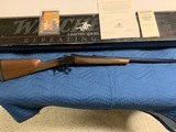 Winchester 1885 LIMITED EDITION TRADITIONAL HUNTER SHORT, 45-70 CAL. 22” OCTAGON BARREL LIKE NEW IN THE BOX - 1 of 7
