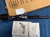 BERETTA STAMPEDE 44-40 CAL. 7 1/2” BARREL BLUE & CASE COLOR FRAME, NEW IN THE BOX WITH OWNERS MANUAL - 2 of 4