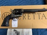 BERETTA STAMPEDE 44-40 CAL. 7 1/2” BARREL BLUE & CASE COLOR FRAME, NEW IN THE BOX WITH OWNERS MANUAL - 4 of 4